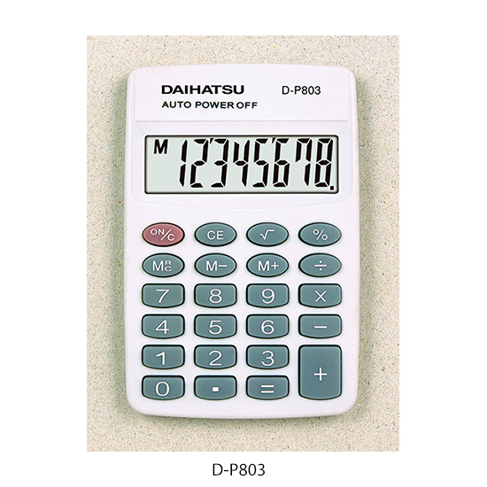 Calculadora Daihatsu D-P803