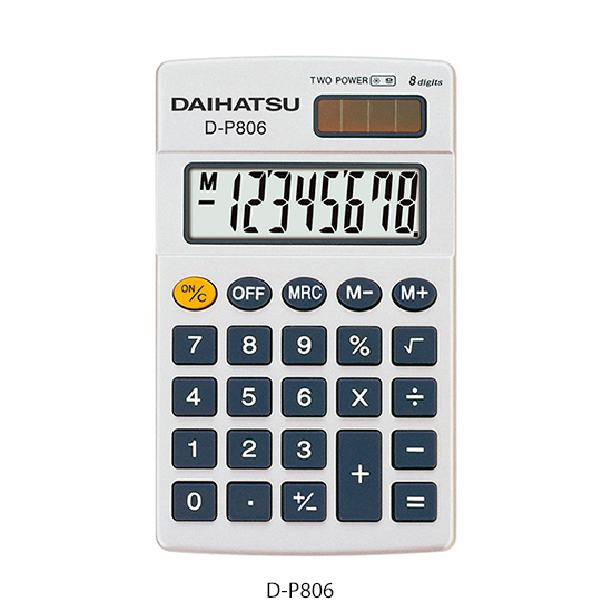 Calculadora Daihatsu D-P806