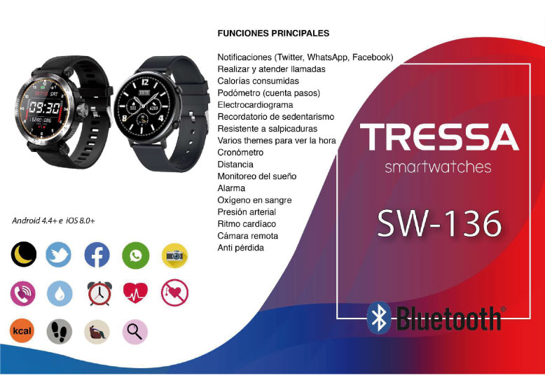 Smartwatch Tressa SW-136