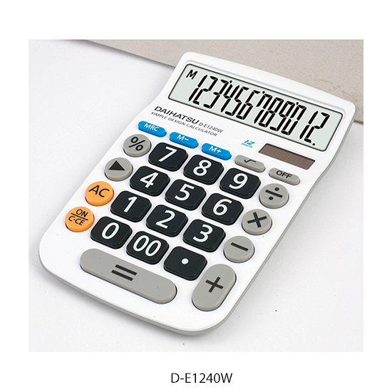 Calculadora Daihatsu D-E1240W