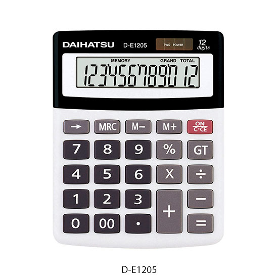 Calculadora Daihatsu D-E1205