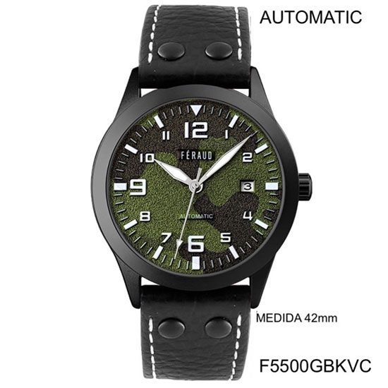 Reloj Feraud F5500 Cuero