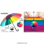 Paraguas Lefran Multicolor