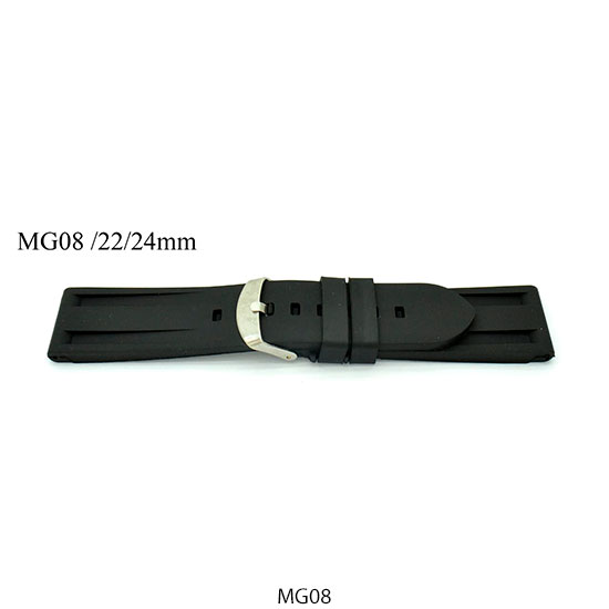Malla de Caucho para Reloj MG08
