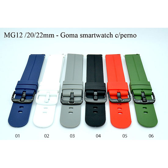 Malla de Caucho para Smartwatch MG12