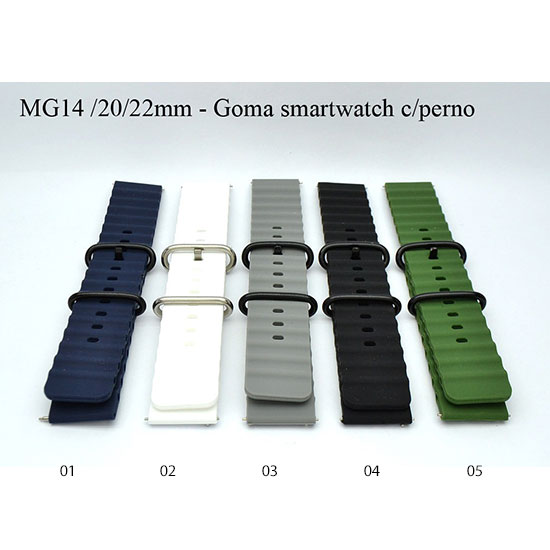 Malla de Caucho para Smartwatch MG14