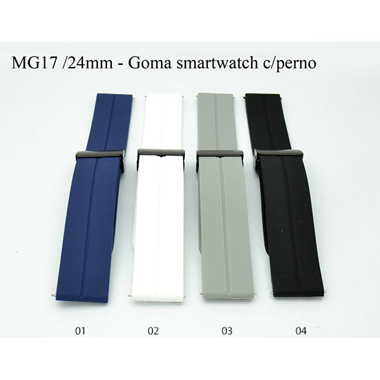 Malla de Caucho para Smartwatch MG17