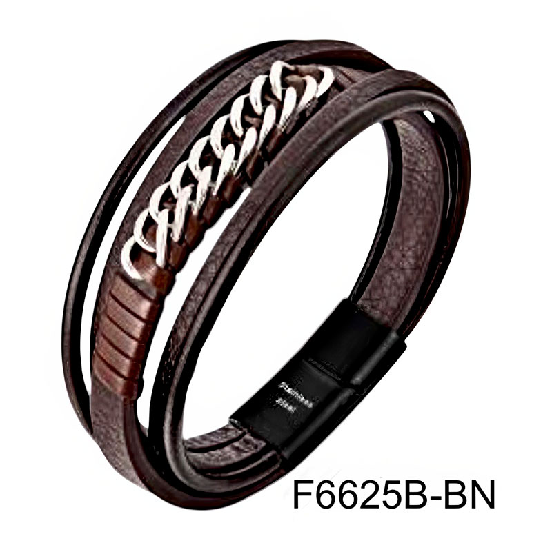 F6625B-BN Pulsera de Acero Feraud F6625B