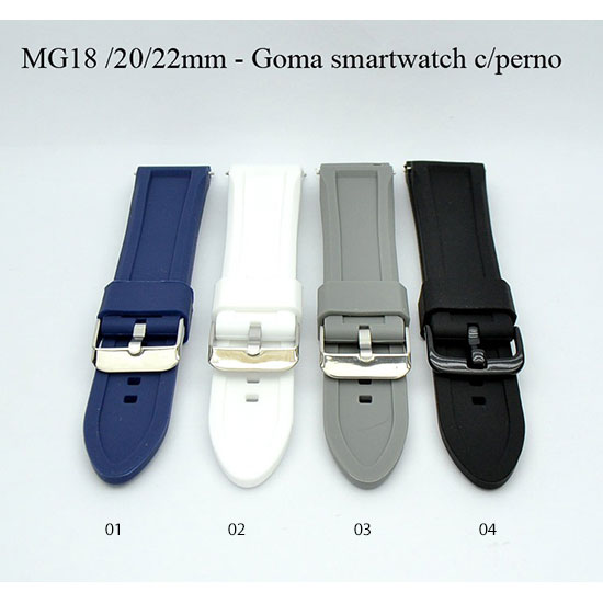 Malla de Caucho para Smartwatch MG18