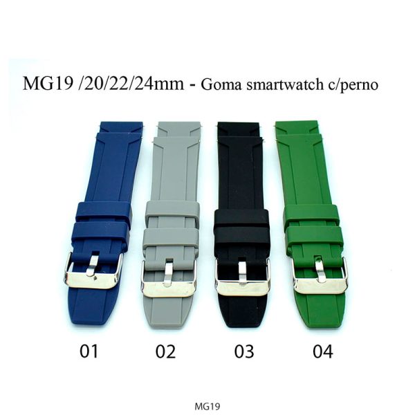 Malla de Caucho para Smartwatch MG19 - DA