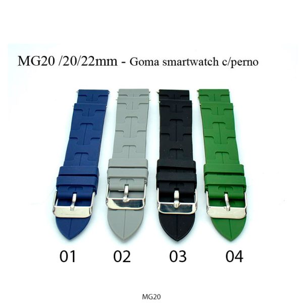 Malla de Caucho para Smartwatch MG20 - DA