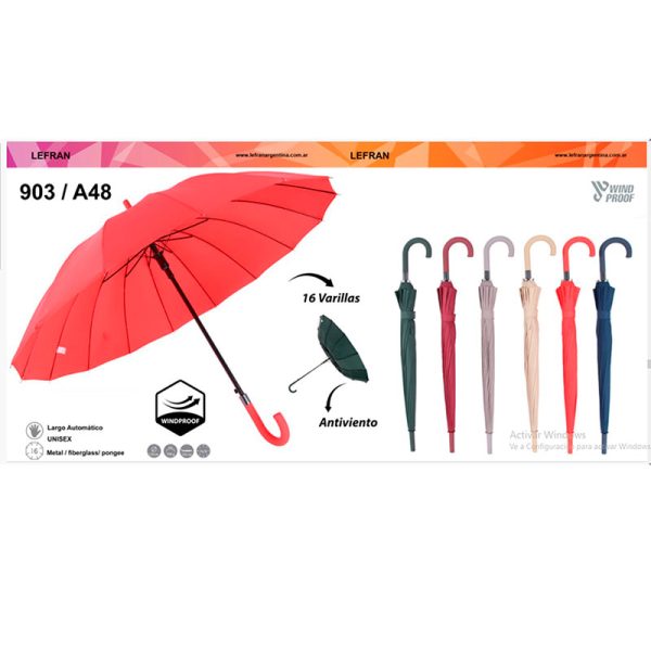 Paraguas Lefran A48
