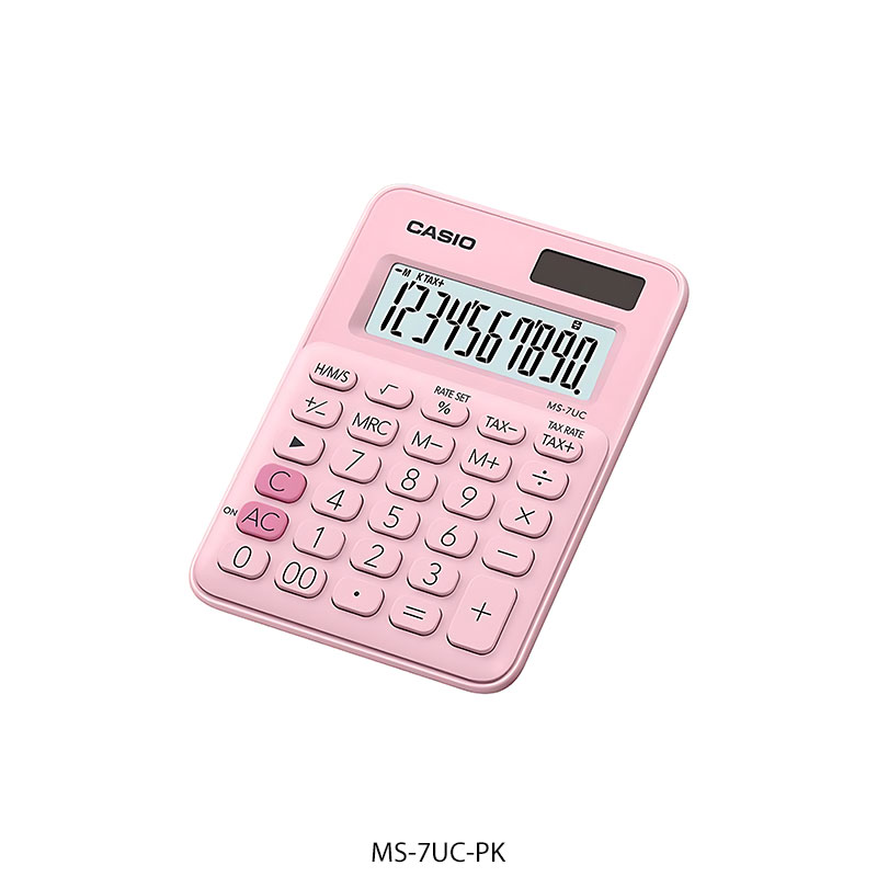 MS-7UC-PK Calculadora Casio MS-7UC